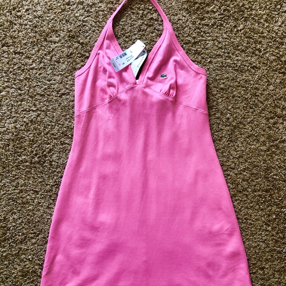 Lacoste halter dress